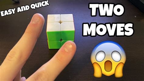 How To Solve A X Rubik S Cube With Moves In Under Minute Not