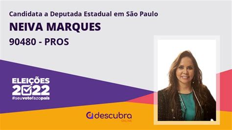 Neiva Marques 90480 PROS Candidata a Deputado Estadual de São Paulo