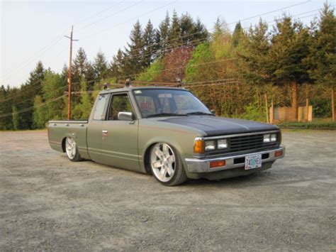 1984 Nissan 720 Bagged Minitruck Minitruckin 84 Pickup Truck Lowrider