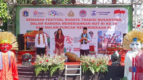 Hut Ke Ri Hiburan Dan Gambang Kromong Warnai Festival Seni Budaya