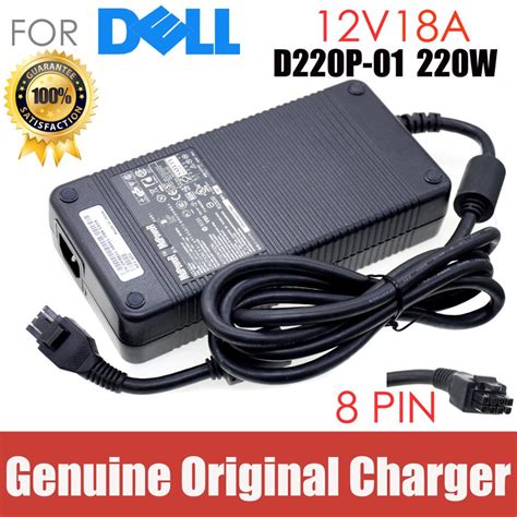 Genuine D220P 01 DA2 12v 18a Laptop Adapter Charger For DELL GX620 ADP