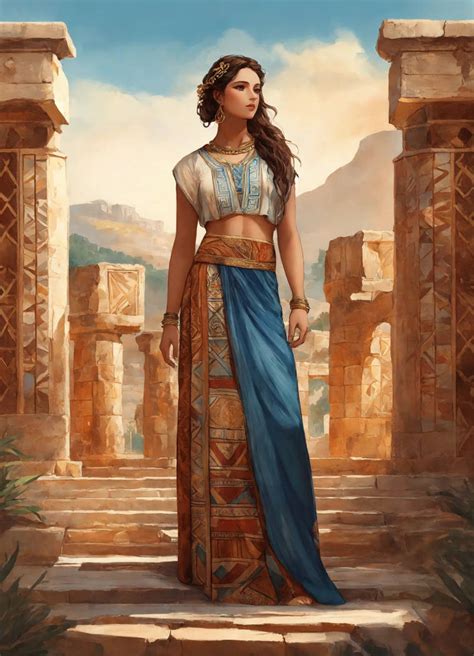 Minoan Woman 3 By Deotto On Deviantart