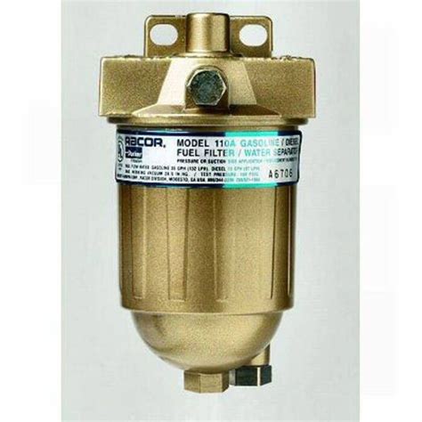 Racor Compact Fuel Filter Water Separator Assembly 110A Defender Marine