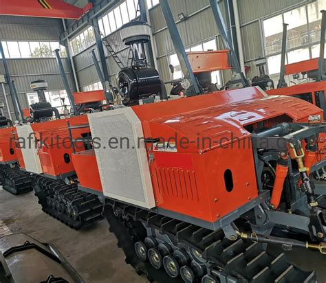 Self Propelled Crawler Rotary Cultivator 100HP Crawler Tractor China