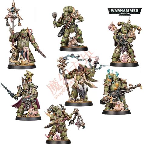 Battlehammer 40k Nasser Death Guard Heroes Heroes Series 3