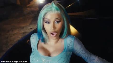 Cardi B fans go WILD over racy music video for Point Me 2 | Daily Mail ...