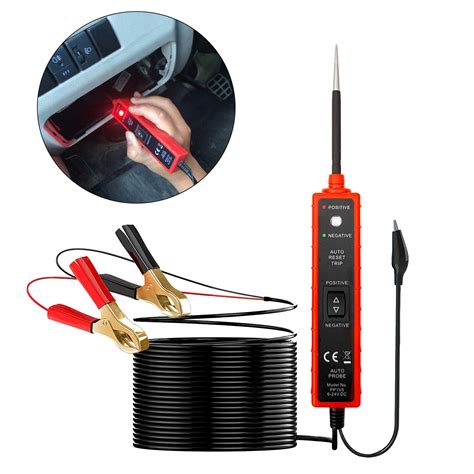 Automotive Electrical Circuit Testers Samfox 2 5 32v Car Digital Circuit Tester Pencil