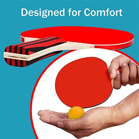 Ketep Ping Pong Paddle Set Pack Pro Premium Table Tennis Racket