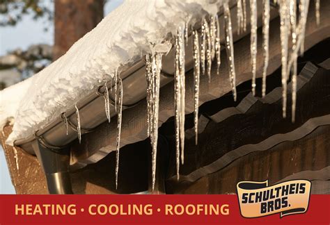 Preventing Frozen Gutters And Downspouts Schultheis Bros