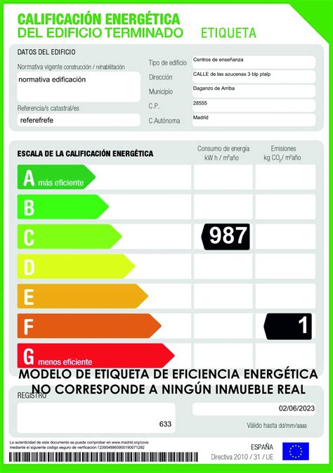 Certif Cate Certificaci N Energ Tica De Inmuebles Etiquetas De