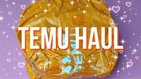 Temu Haul Unboxing Meine Temu Bestellung Ist Da Und Ich Bin