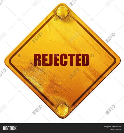 Rejected Sign Image And Photo Free Trial Bigstock