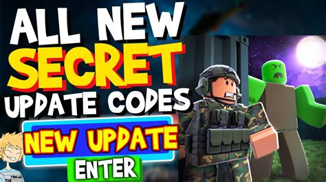 All Secret Update Codes In Zombie Battle Tycoon 2023 Youtube