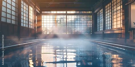 traditional japanese ryokan  geothermally heated onsen baths