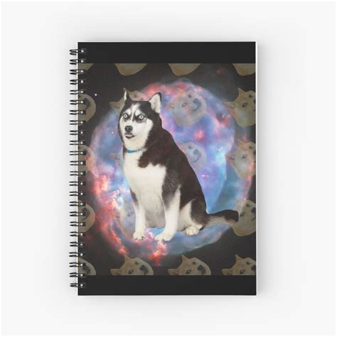 Derpy Doge Dash Spiral Notebook For Sale By Mariruska Redbubble