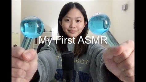 My First ASMR Video - YouTube