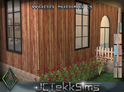 The Sims Resource Wood Siding 3