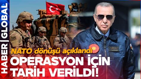 SON DAKİKA Irak Operasyonu İçin Tarih Verildi Bakan Güler NATO Dönüşü