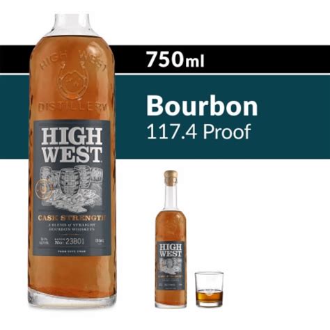 High West Utah Cask Strength Bourbon Whiskey Ml Kroger