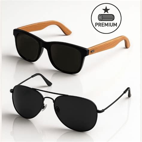 Oculos De Sol Madeira Masculino - Óculos de Sol Masculino Polarizado UV400 Estilo Madeira Estiloso Escuro ...