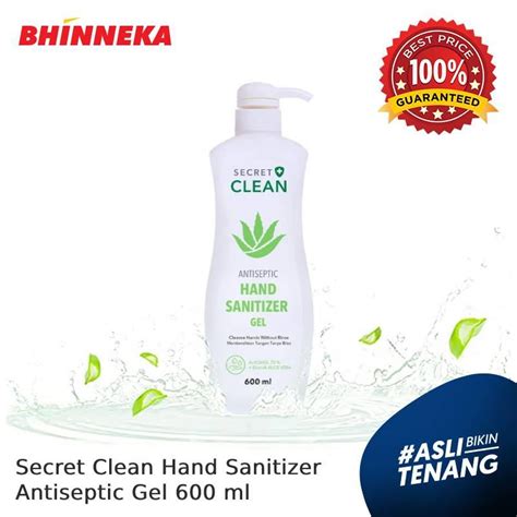 Jual Secret Clean Antiseptic Hand Sanitizer Gel Ml Di Seller