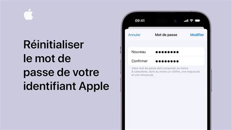 R Initialiser Le Mot De Passe De Votre Identifiant Apple Sur Votre