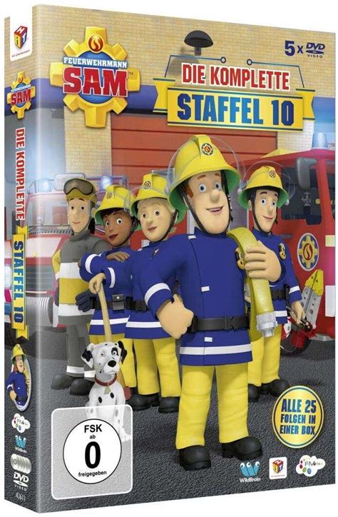 Feuerwehrmann Sam Staffel 10 5 DVDs Jpc