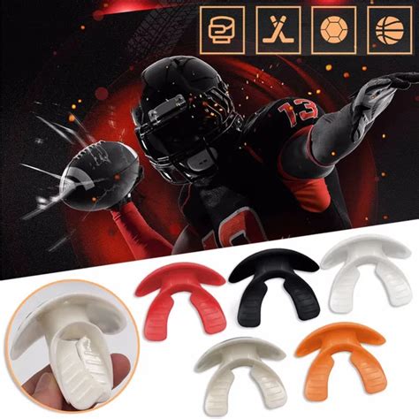 American football Adult Mouthguard Mouth Guard Oral Teeth Protect Boxing Sports MMA Football-in ...