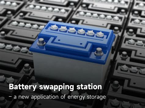 Battery Swapping Station A New Application Of Energy Storage Mainpcba