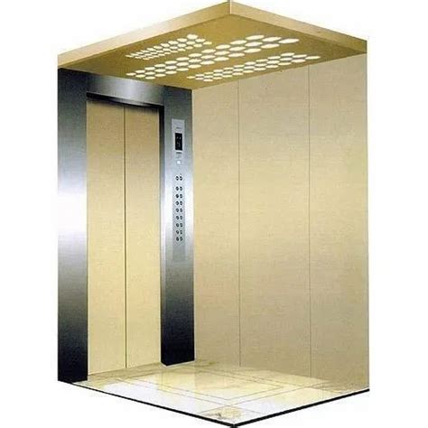 Aircon Stainless Steel Automatic Passenger Elevator Installation