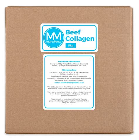 Beef Collagen 5kg Type 1 Dissolves Easily With A Neutral Taste