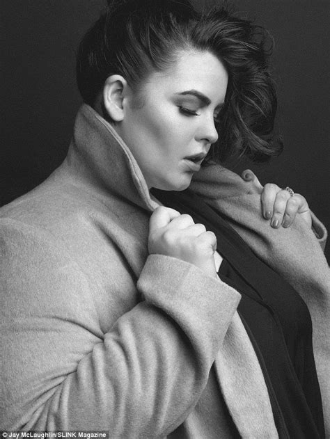 Plus Size Model Tess Holliday In Slink Magazine