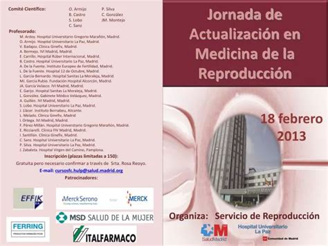 Ppt Jornada De Actualizaci N En Medicina De La Reproducci N