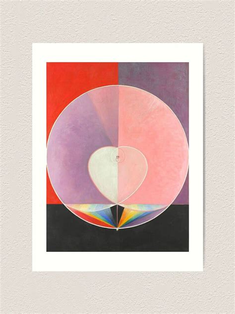 Hilma Af Klint The Dove No2 Group Ix Uw No 26 Art Print For Sale