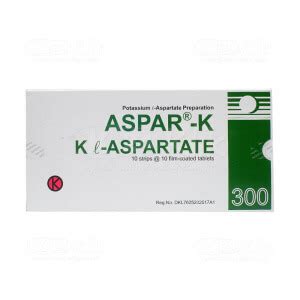 Aspar-k Tablet - Manfaat, Dosis, Efek Samping - K24k...