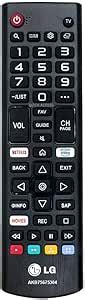 Controle Remoto Lg Tv Smart Akb Netflix Original Amazon Br