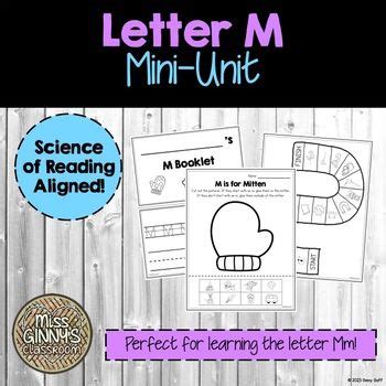 Letter M Mini Unit Science Of Reading Orton Gillingham Inspired