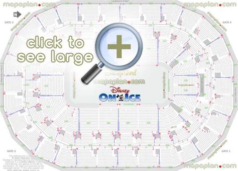 Barclay Center Seating Chart Disney On Ice Cabinets Matttroy