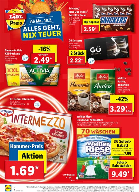 Lidl Aktueller Prospekt Jedewoche Rabatte De