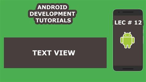 Textview Set Text To Text View In Android Studio Android