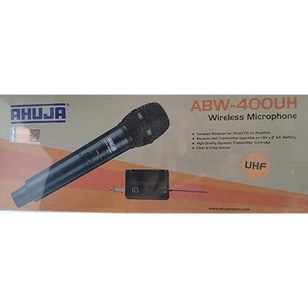 Ahuja Wireless Microphone AWM 700U2 Amazon In Musical Instruments