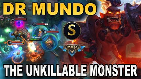 How To Be Unkillable In The Jungle Dr Mundo Jungle Build Runes