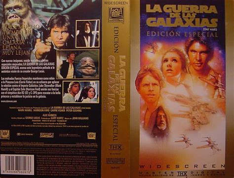 Mis Archivos De Star Wars La Guerra De Las Galaxias Caratulas Vhs