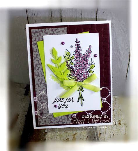 Stampin Up Lots Of Lavender Flower Cards Stamping Up Cards