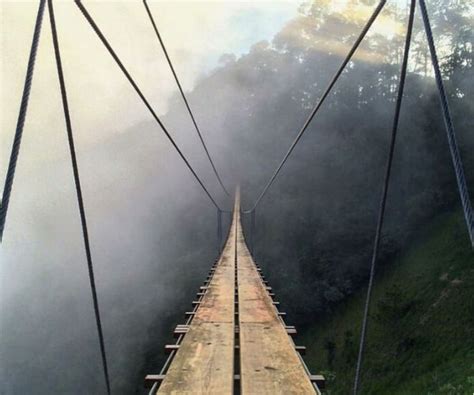 TE ATREVERÍAS A CRUZAR EL PUENTE TIBETANO DEL PUEBLO MÁGICO DE