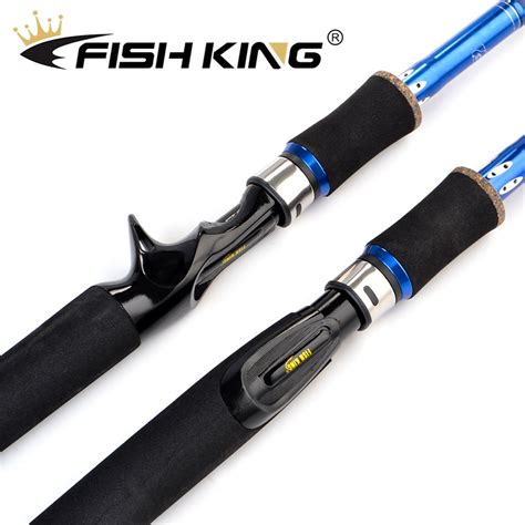 FISH KING Carbon Sinning BaitCasting Fishing Rod 2 1m2 4m2 7m C W