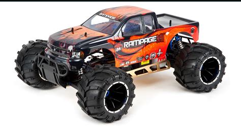 Redcat Racing Rampage MT V3 Nitro Monster Truck RTR - Orange