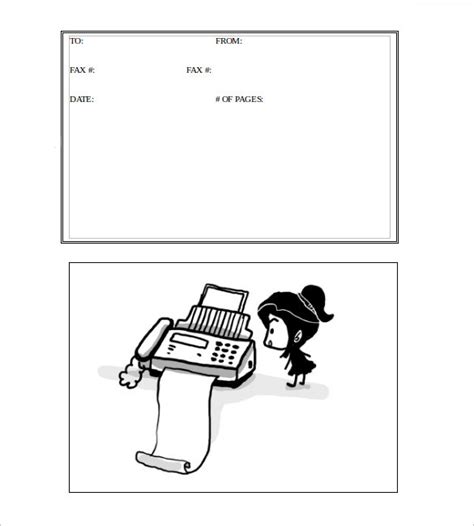 Free Cute Fax Cover Sheet Printable