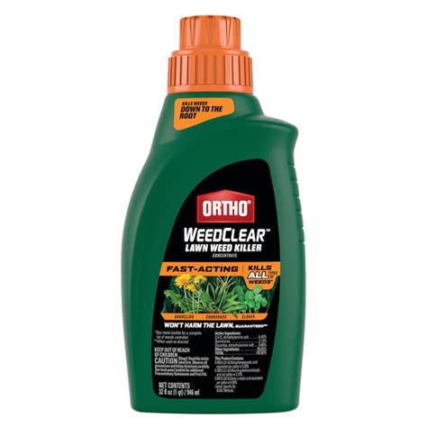 Ortho Weedclear Northern 32 Fl Oz Concentrated Lawn Weed Killer In The Weed Killers Department