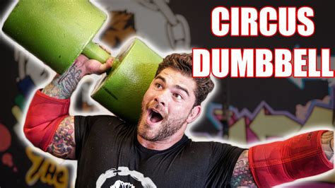 How To Press Circus Dumbbell Technique Video For Strongman Circus